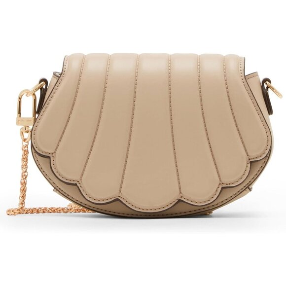 Mini Shell Crossbody Bag Womens Small Chic Compact Magnetic Closure